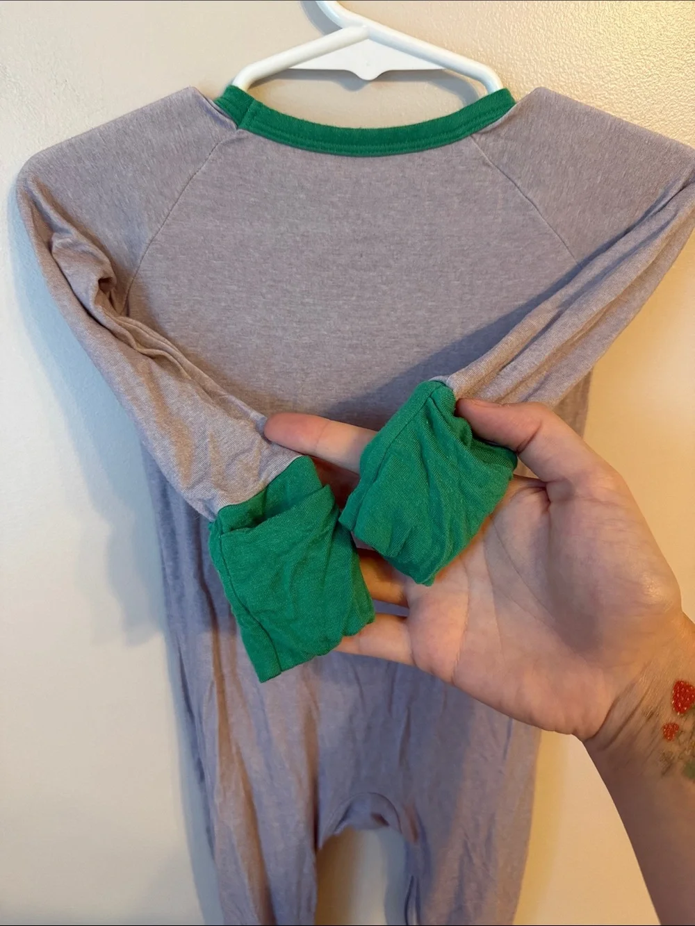 Little Sleepies Lil Caddy Crescent Zippy sleeper 6-12 months bamboo